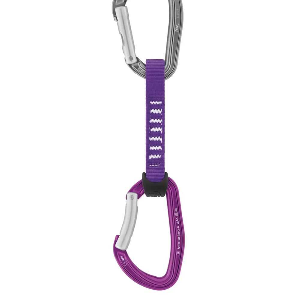 Climbing Quickdraw Petzl Djinn Acess 12 cm - Violet