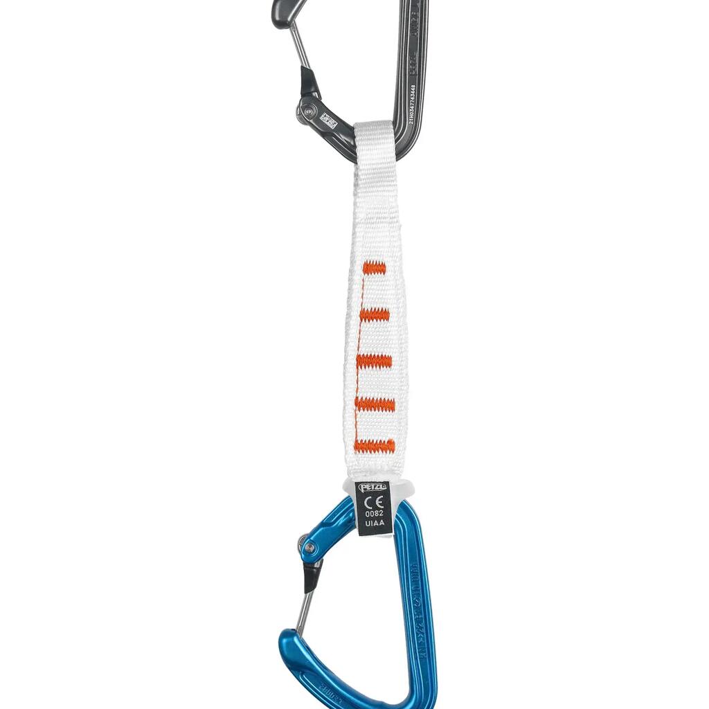 Quickdraw Petzl Ange Finesse 17 cm L+L Lightweight Aluminum Polyester Sling