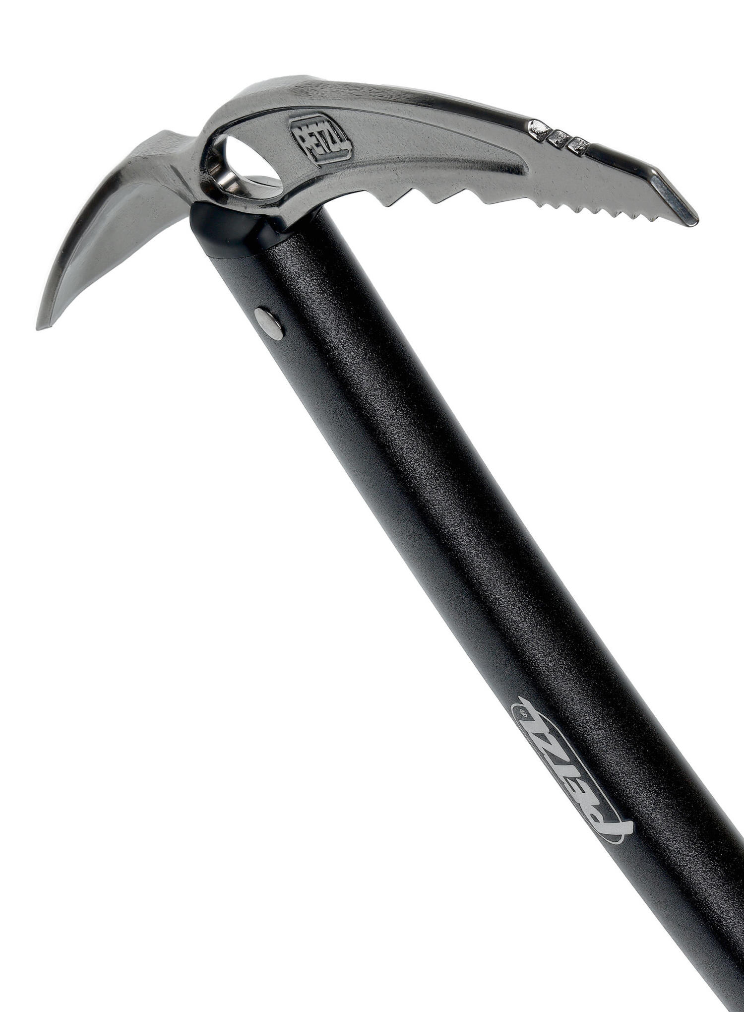 Piolet Petzl Summit 59 cm aluminium 7075 manche galbé lame acier 3 mm dentelée 2/4
