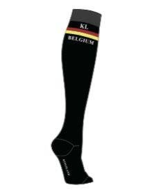 KINGSLAND Paardrijden - Unisex -  Black - -florenville Equibel Coolmax Socks