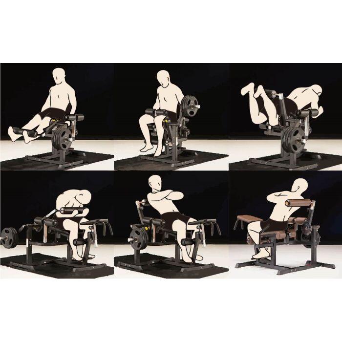 Banco BS105 Total Leg Curl / Extension 7/7