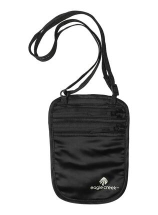 Saszetka Eagle Creek Silk Undercover Neck Wallet - black