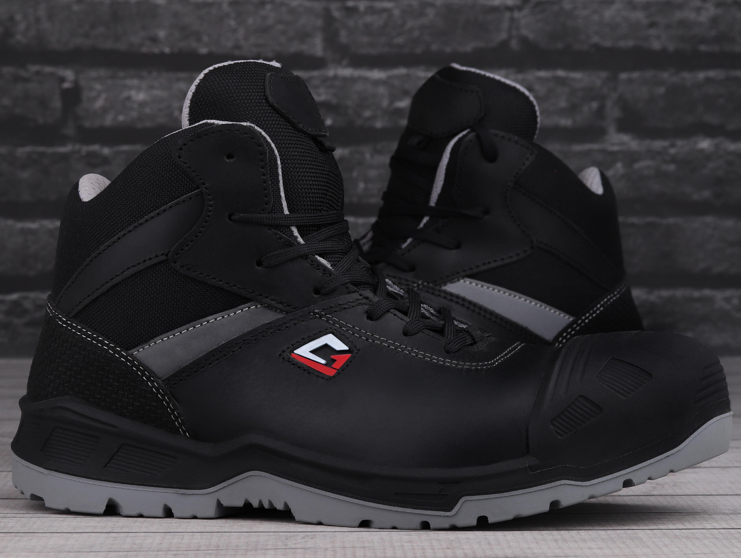 Buty męskie Garsport PISA MID 3 S3 NERO GRIGIO