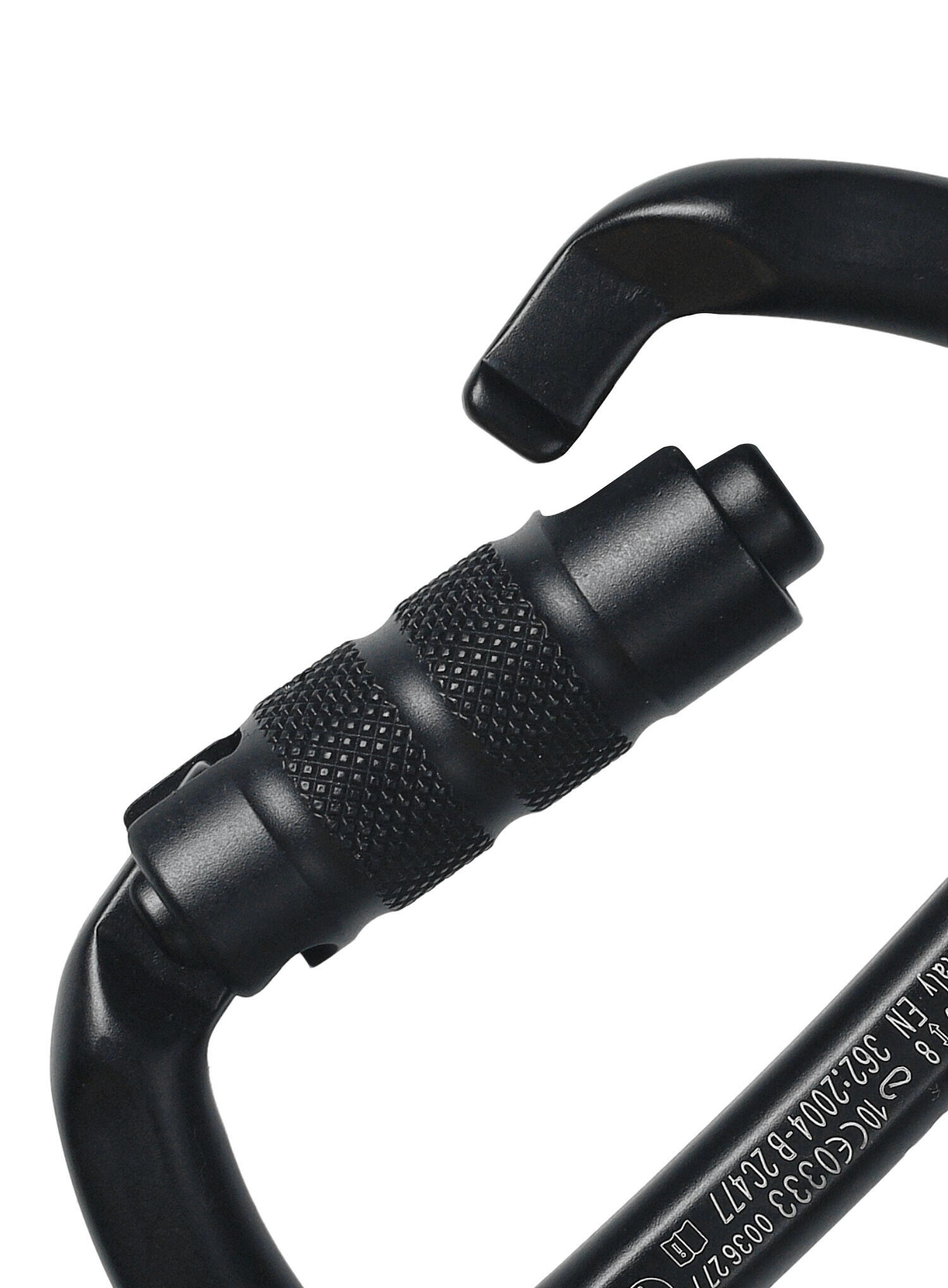 Karabinek do wspinaczki Climbing Technology D-Shape CF TG Triplex 3/4