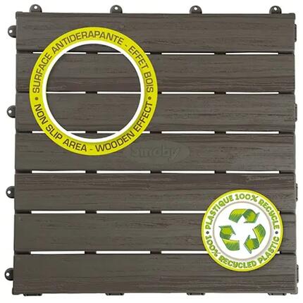 Dalles 45x45cm pour maison Smoby (lot de 6)