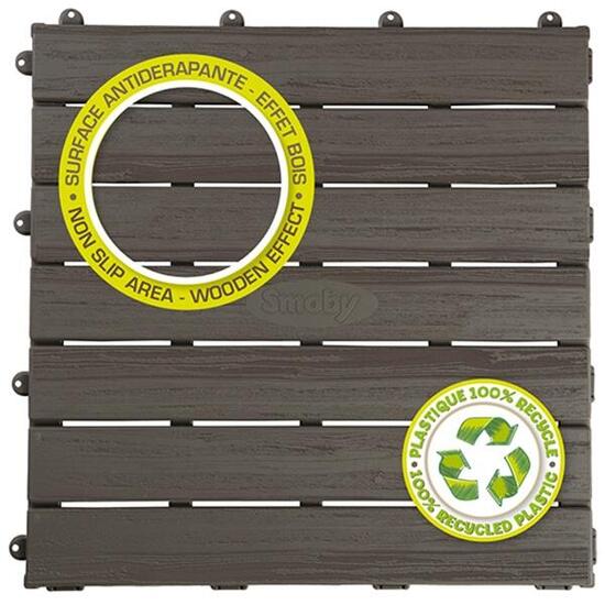 Dalles 45x45cm pour maison Smoby (lot de 6)