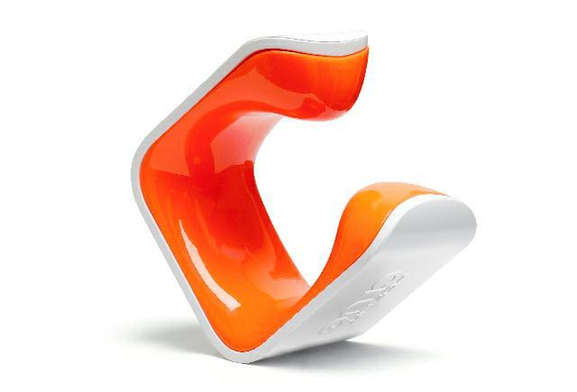 Clug blanc/orange 2/6