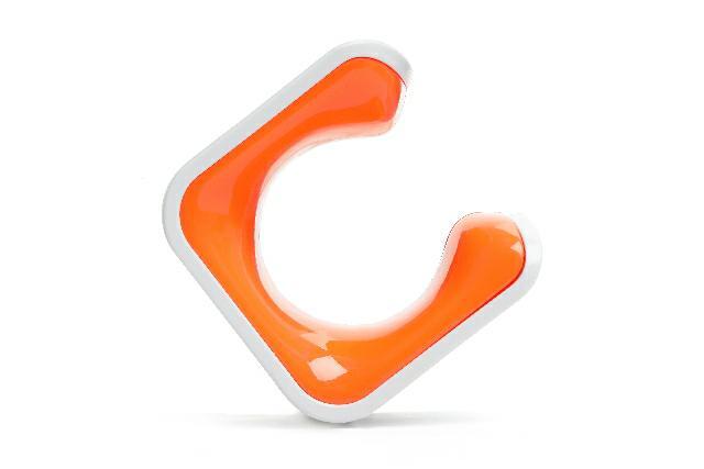 Clug blanc/orange 4/6