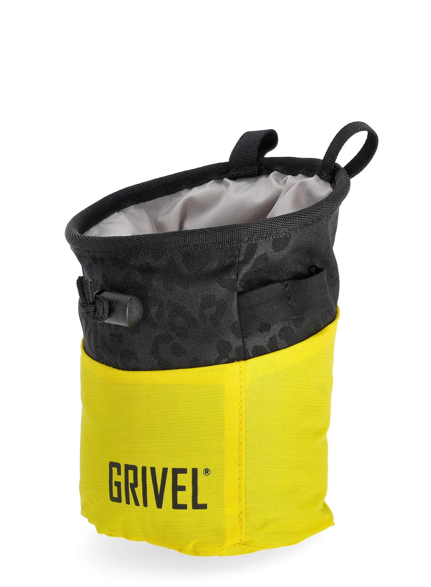 Woreczek na magnezję Grivel Trend Chalk Bag - black 4/6
