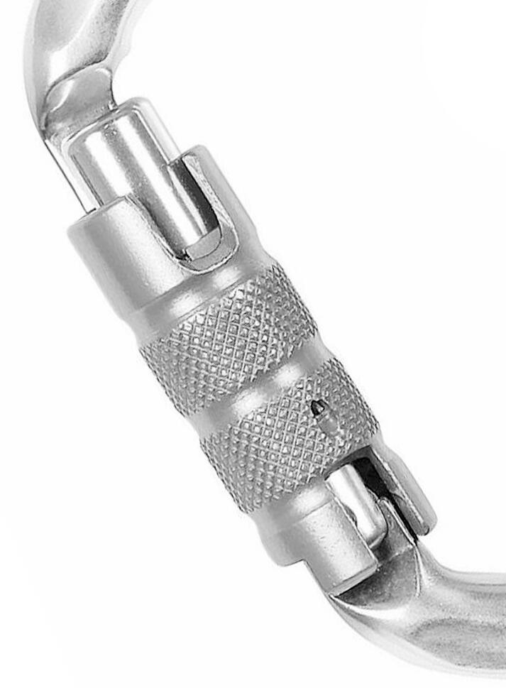 Karabinek do wspinaczki Climbing Technology D-Shape CF TG Triplex