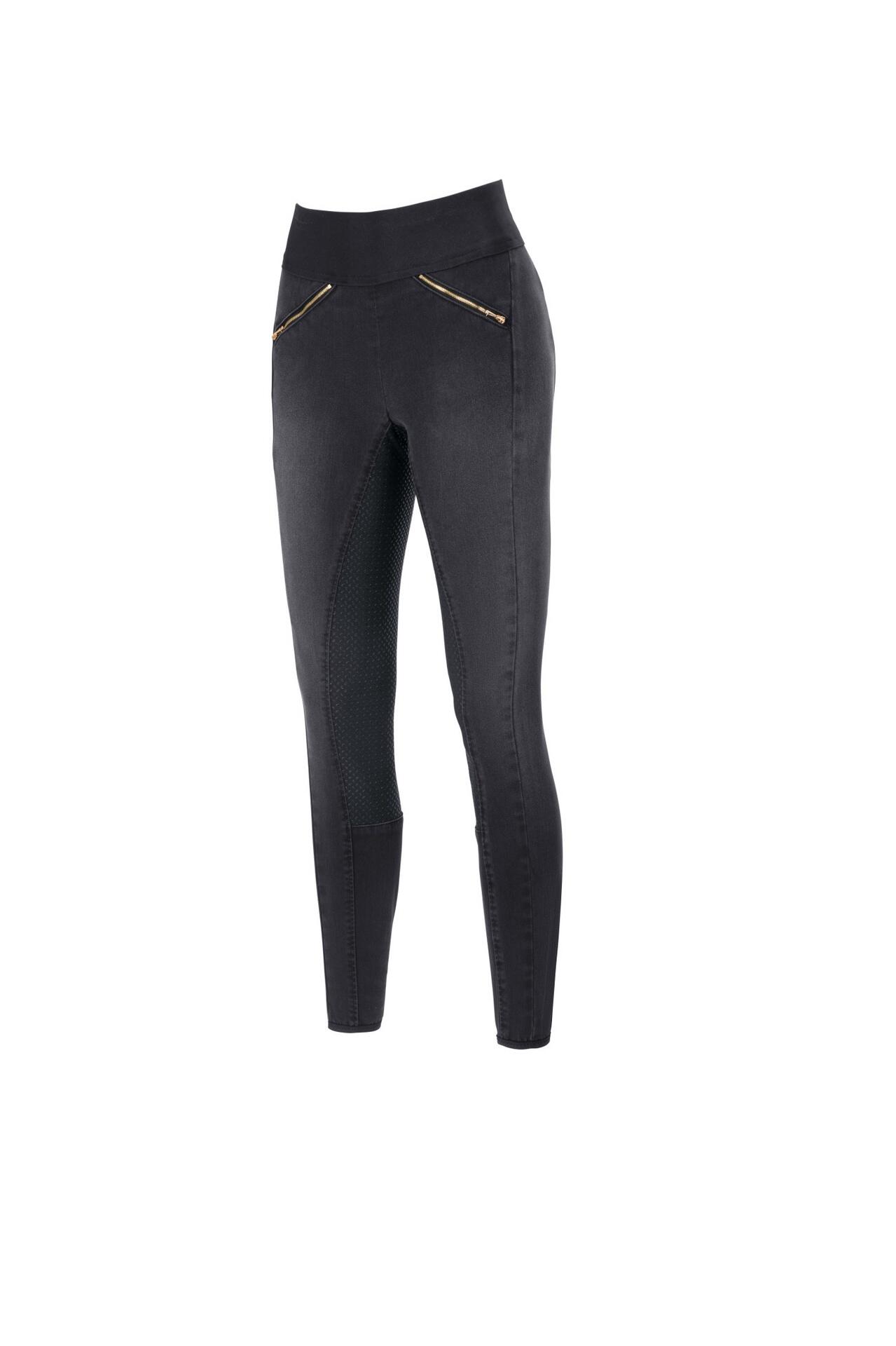 PIKEUR Pikeur Rosa Jeans Grip Full Patches Zwart -
