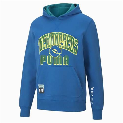 Sweat-shirt de randonnée pour hommes Puma X The Hundreds Reversible Hoodie 1/4