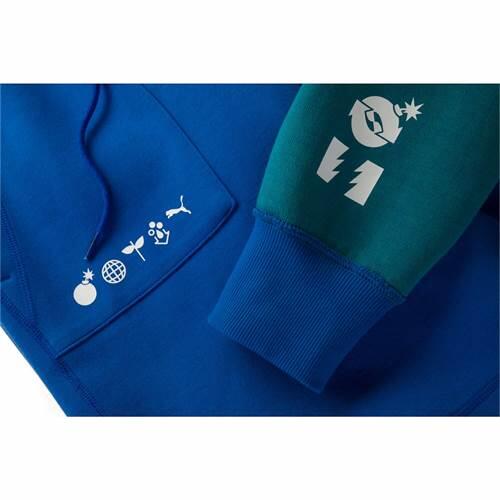 Sweat-shirt de randonnée pour hommes Puma X The Hundreds Reversible Hoodie 2/4