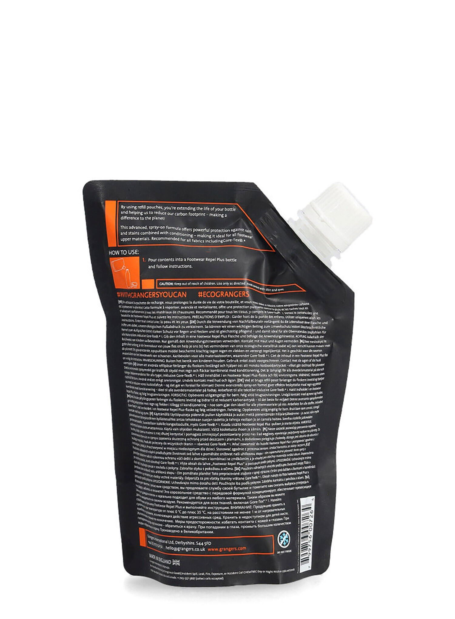 Imperméabilisant Grangers Footwear Repel Plus Eco Refill 275 ml 2/3
