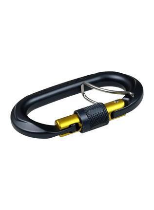 Mousqueton oval CLIMBING TECHNOLOGY OVX SGL anthracite-or