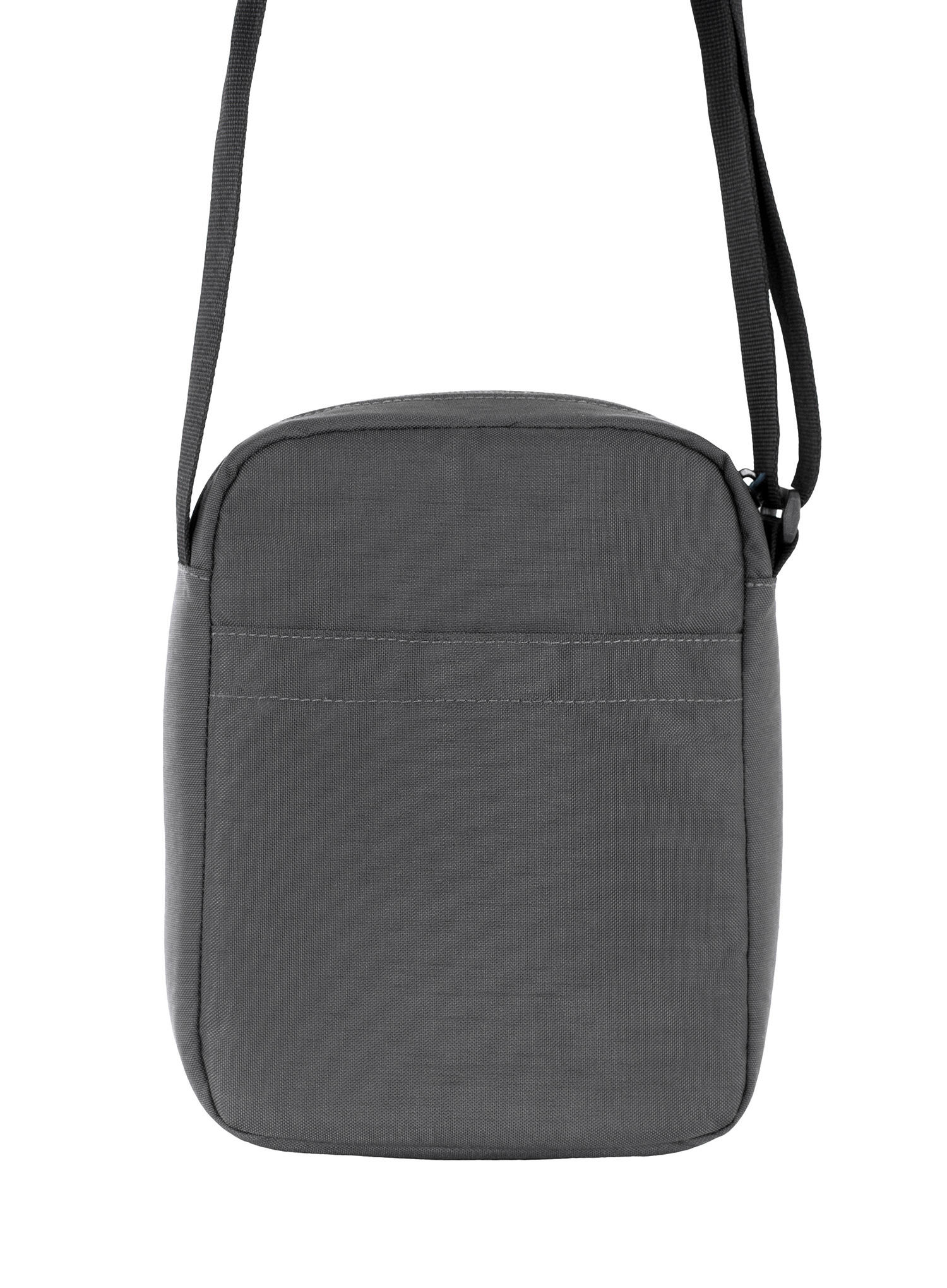 Lifeventure RFID Umhängetasche Grau – ultraleicht 160 g, Reisepassfach, recycelt 2/5