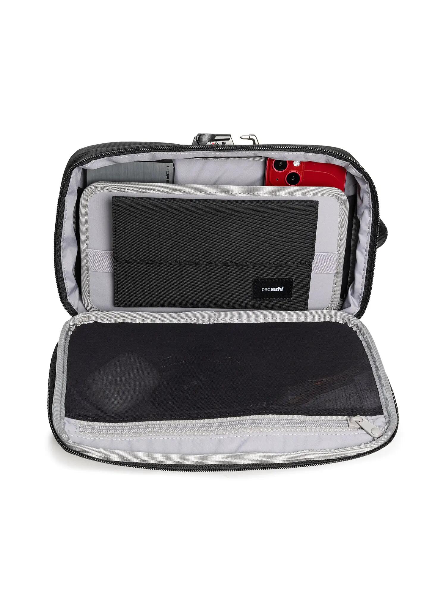 Saszetka Pacsafe RFIDsafe Gadget Pouch - black 6/7