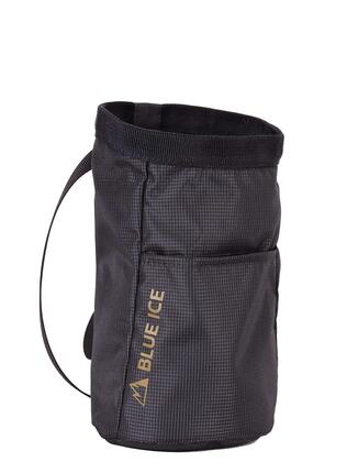Magnesiabeutel Blue Ice Saver, recyceltes Ripstop‑Nylon, leicht, 12x12x20 cm