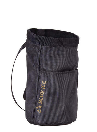 Magnesiabeutel Blue Ice Saver, recyceltes Ripstop‑Nylon, leicht, 12x12x20 cm