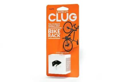 Support Vélo Mural Hornit Clug Plus (70-81mm / 2.75-3.2'') Blanc / Noir