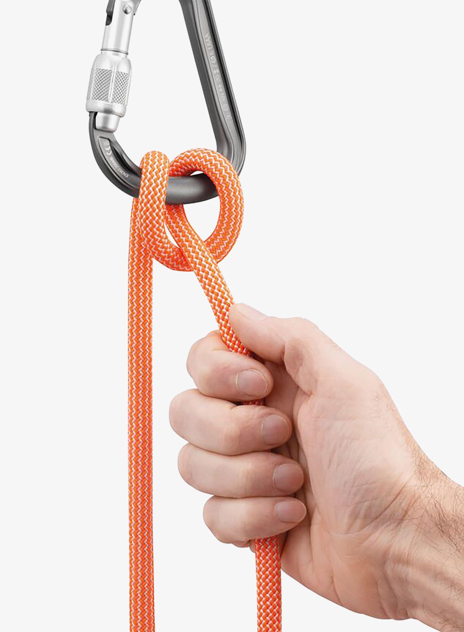 Mosquetón Petzl ATTACHE BAR Screw-Lock aluminio gris 100x70mm 3/5