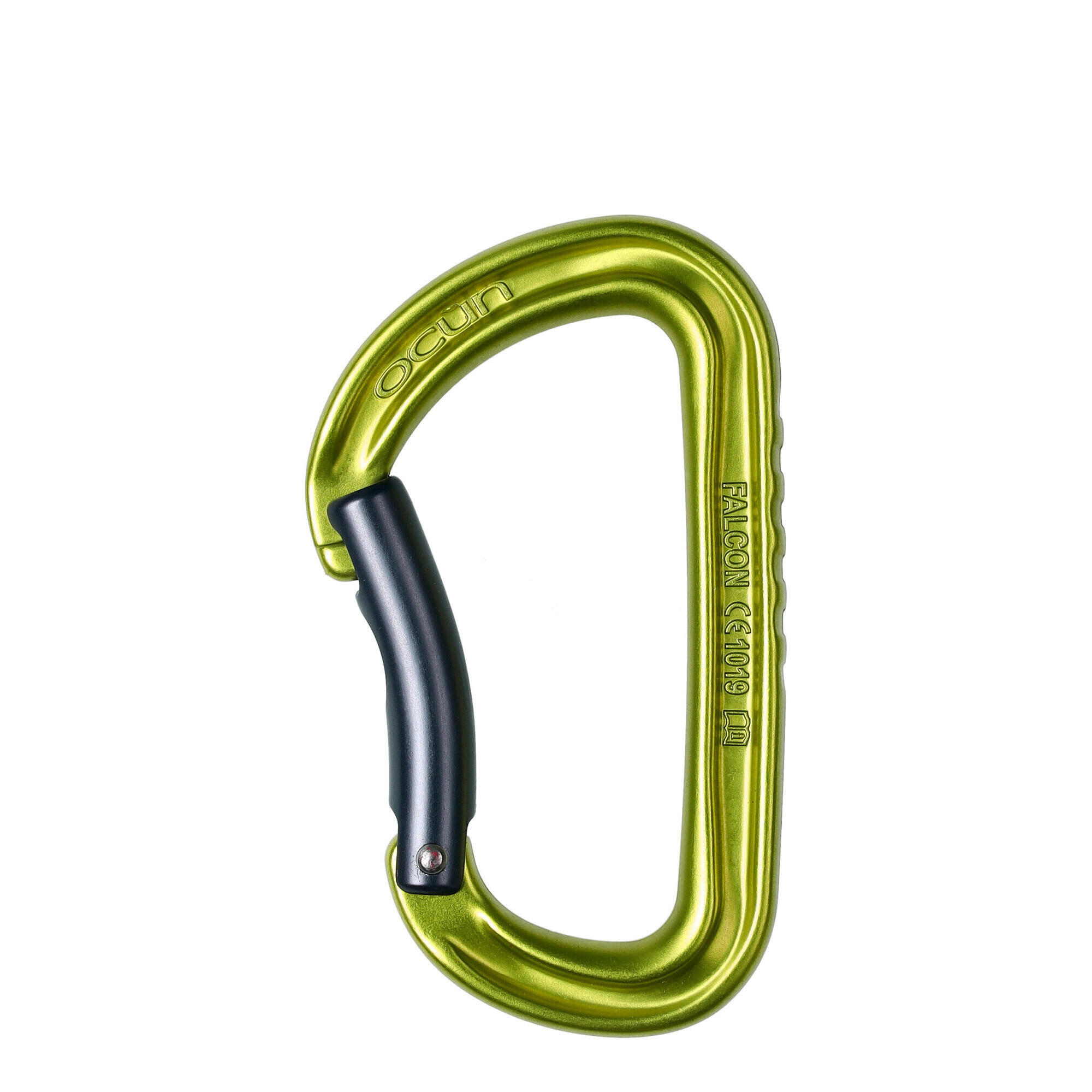 Karabinek Ocun Falcon Bent - green/anthracite