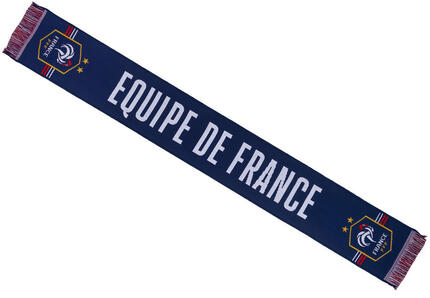 Echarpe FFF - Collection officielle Equipe de France de Football - Taille 140 cm