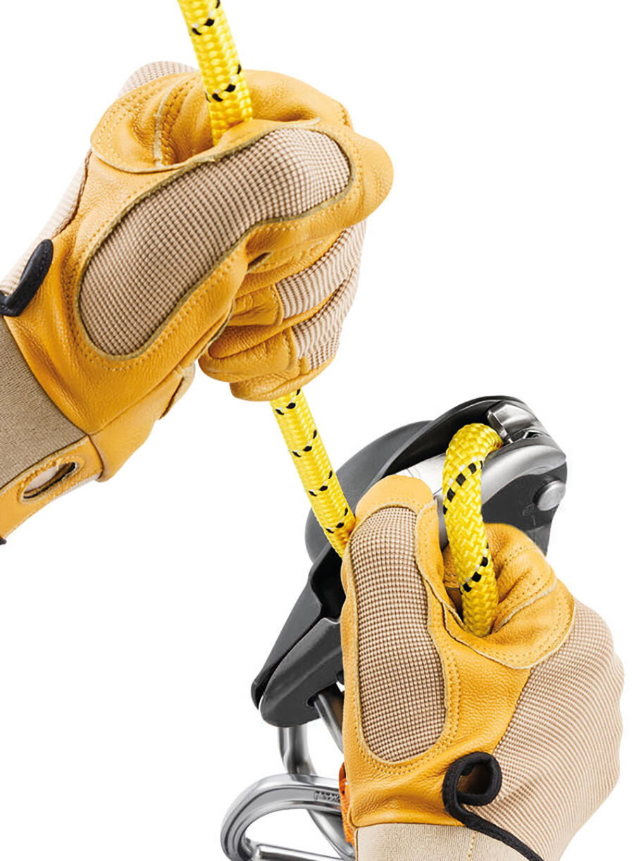 Dispositif de descente Petzl Rig - jaune 2/5