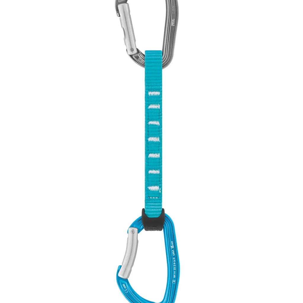 Climbing Quickdraw Petzl Djinn Acess 17 cm - Turquoise