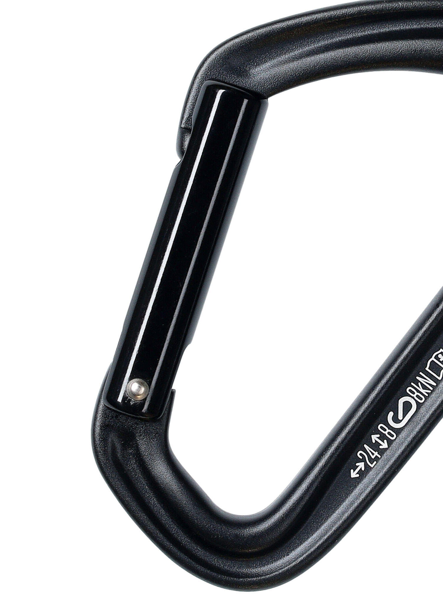 Karabiner HotForge Straight black 3/4