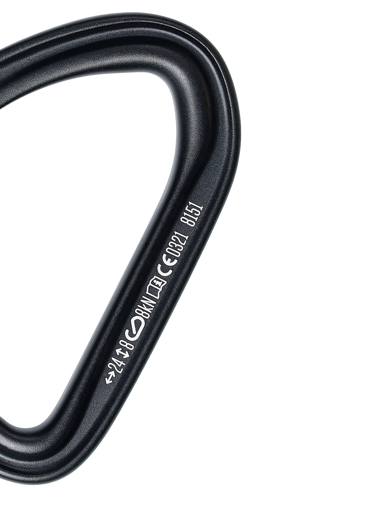 Karabiner HotForge Straight black 4/4