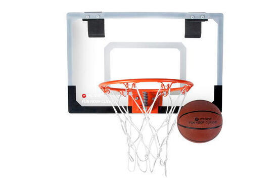 Panier de basket Pure2improve Fun Hoop Classic panneau 46x30 cm