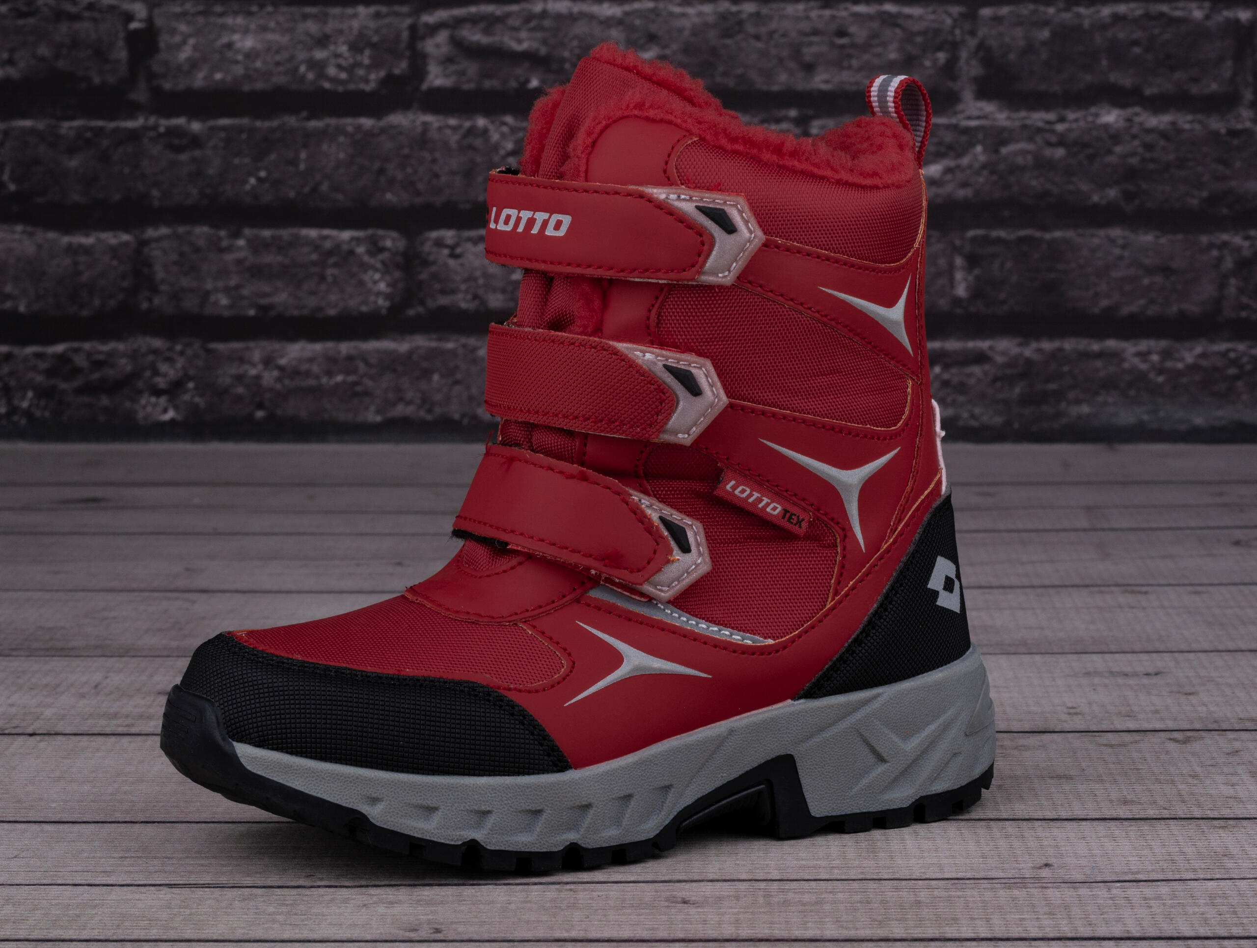 Buty dziecięce zimowe ocieplane Lotto PINECREEK TEX K 3/6