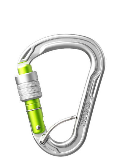 Karabiner HMS Strike Screw FG II silver