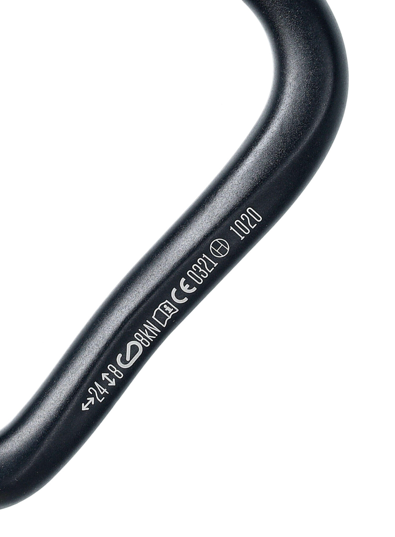 Moschettone Black Diamond RockLock Screwgate HMS forgiato a caldo 85 g nero 5/5