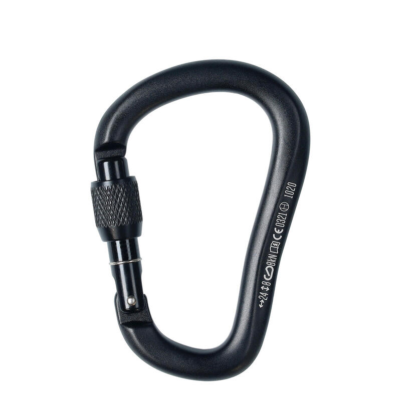 Karabinek wspinaczkowy HMS zakręcany Black Diamond ROCKLOCK SCREWGATE