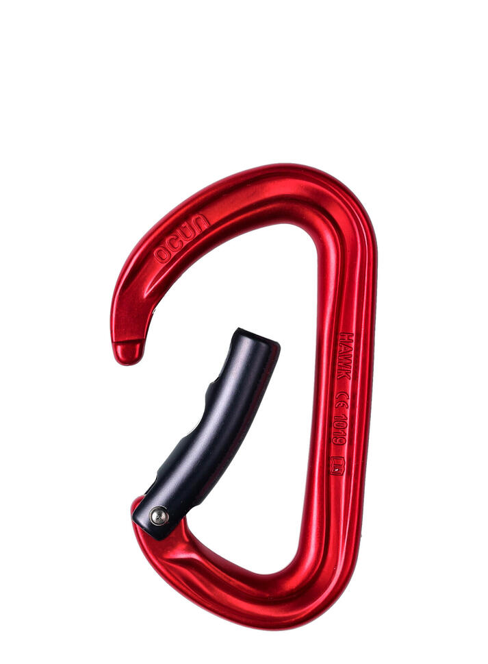 Karabinek Ocun Hawk Bent - red