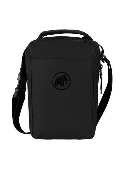Sac bandoulière Mammut Seon Pouch noir 2L déperlant dos rembourré compact