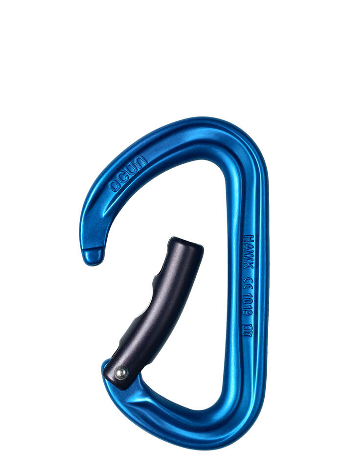Karabinek Ocun Hawk Bent - blue