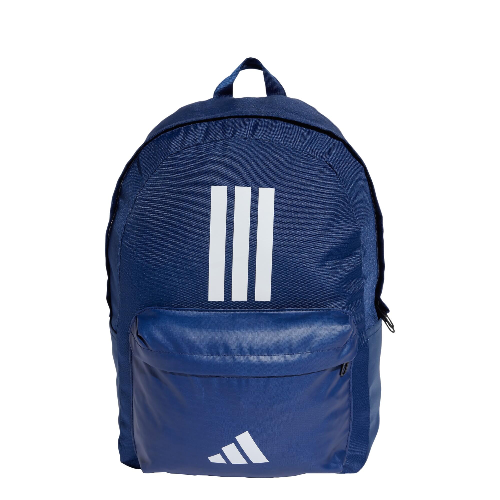 Adidas - Sac À Dos 3 Bandes Classic Back-to-school - Sac À Dos - Blanc|bleu - Decathlon