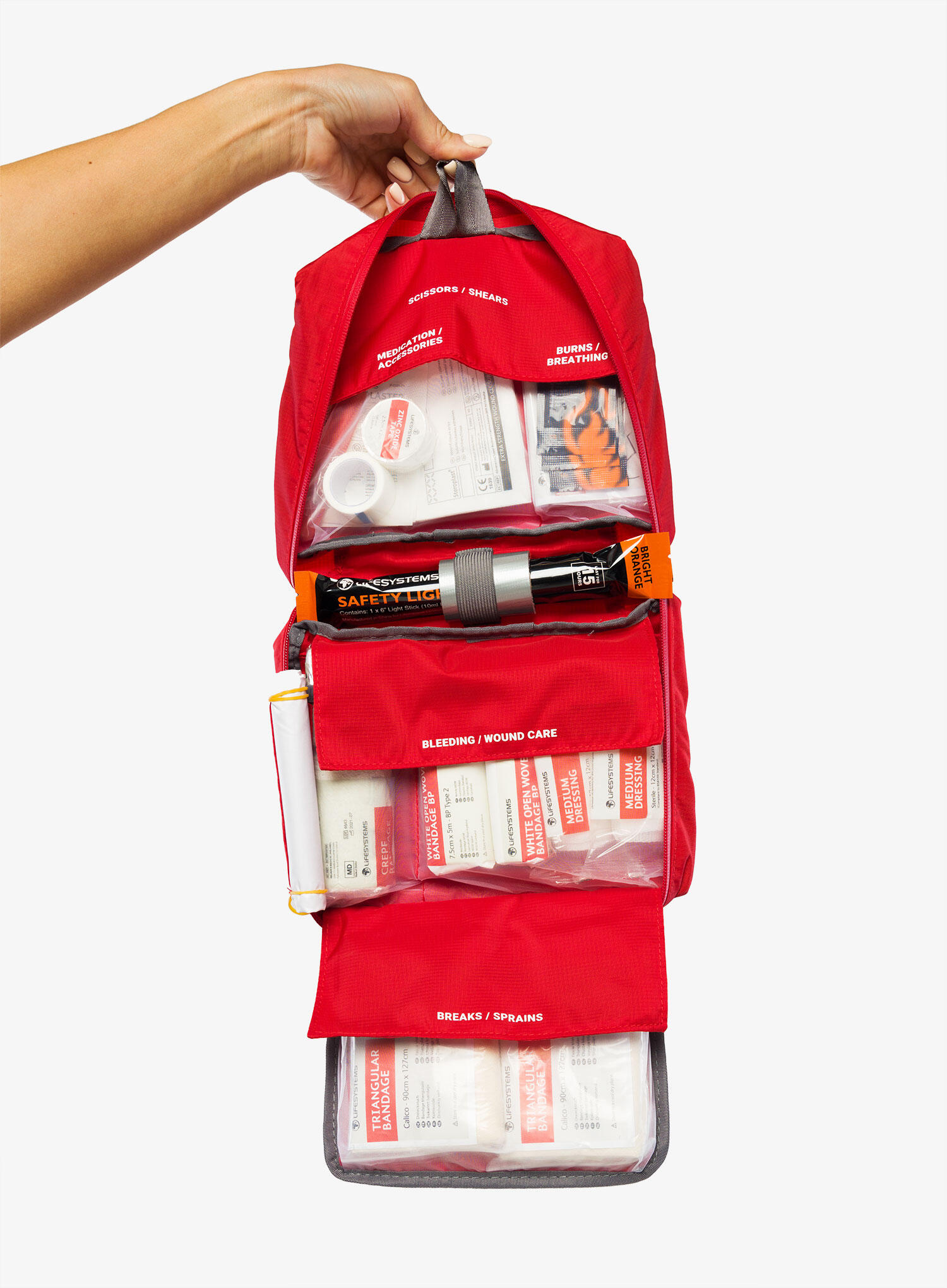 Trousse premiers secours Lifesystems étanche 14 pers 6/7