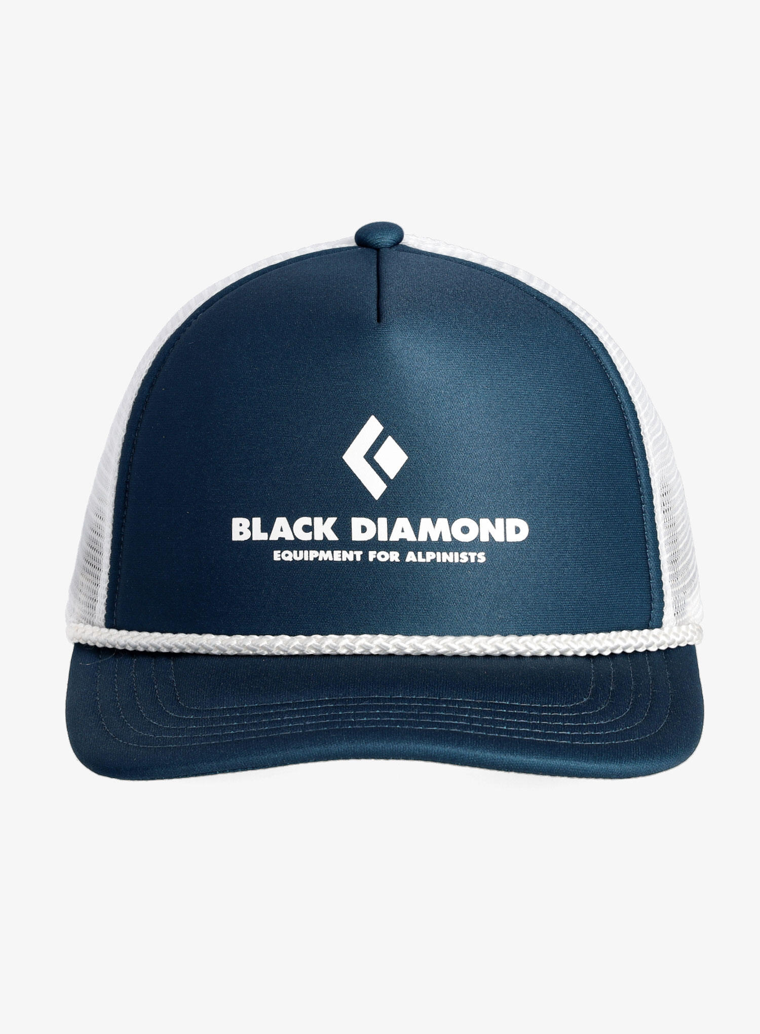 Czapka z daszkiem Black Diamond Flat Bill Trucker Hat - indigo/white 3/4