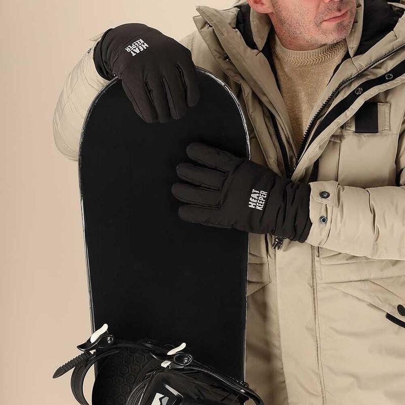 Gants thermiques pour hommes Plus Noir