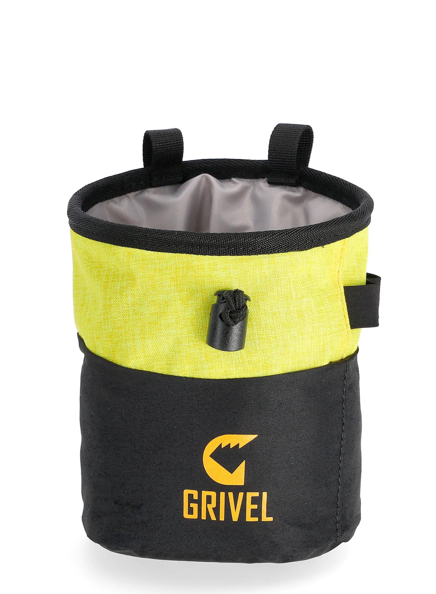 Woreczek na magnezję Grivel Chalk Bag Logo - black 2/6