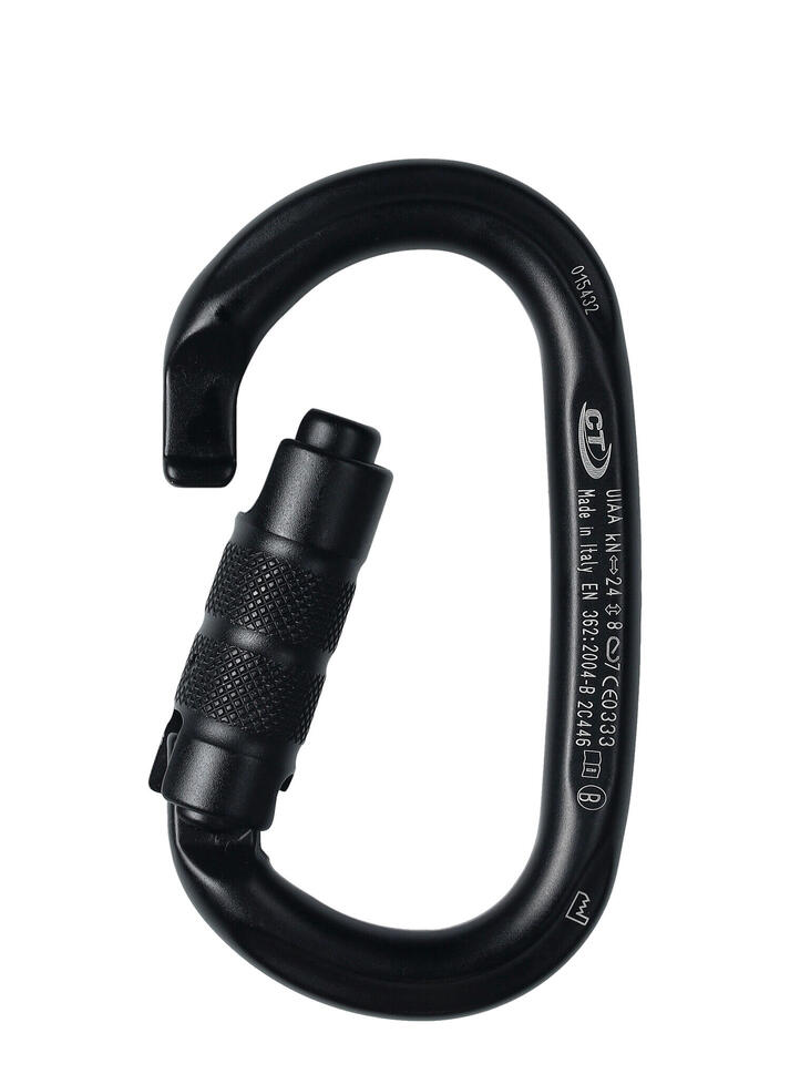 Karabinek do wspinaczki Climbing Technology Pillar CF TG Triplex