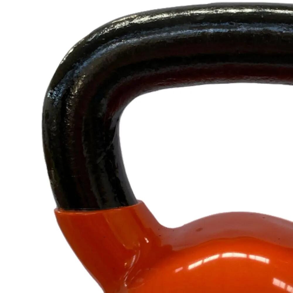 Kettlebell Pesa Rusa con Recubrimiento de Vinilo 10 kg Fitness Musculación 2/3