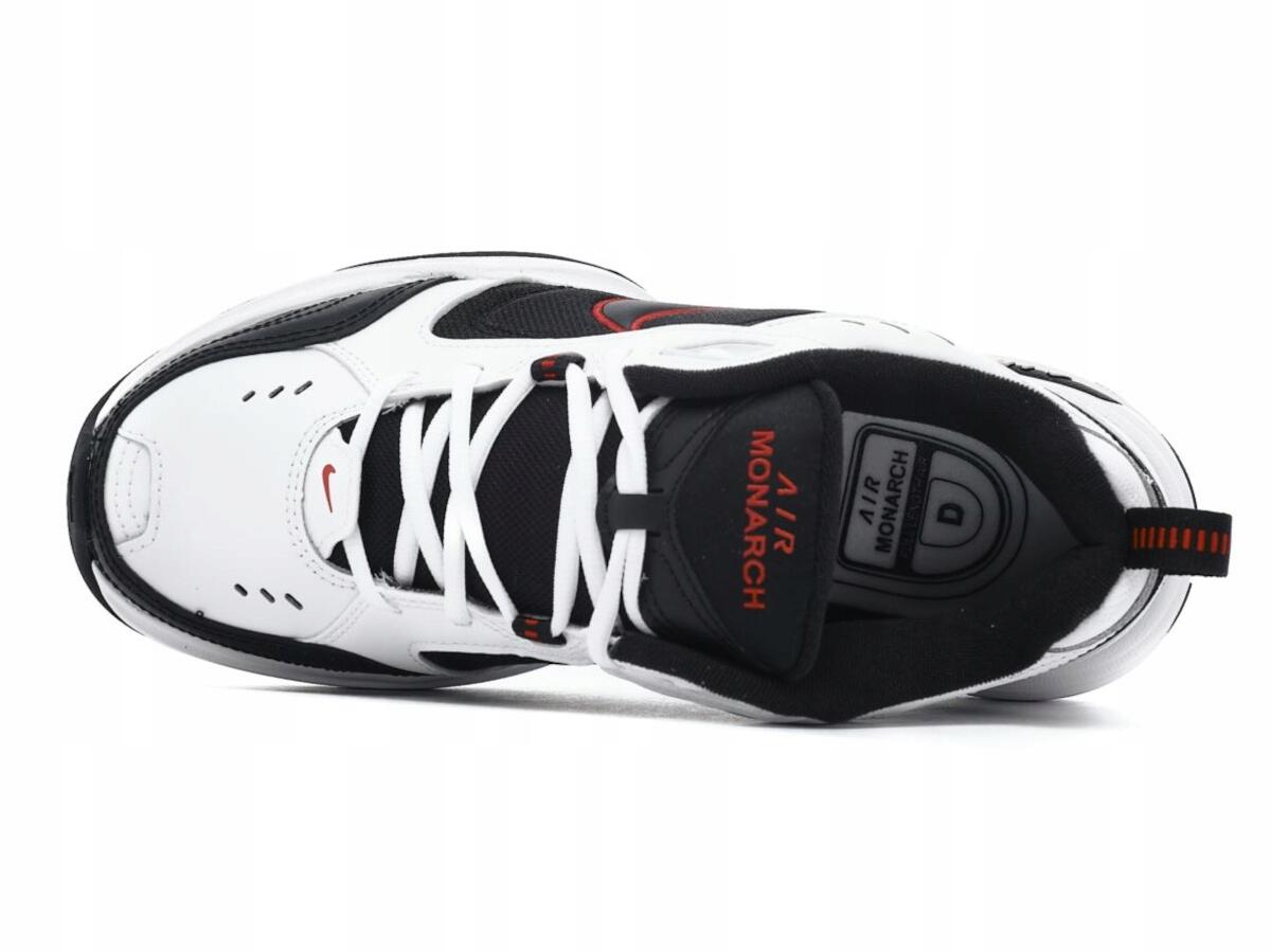 Buty Męskie Nike Air Monarch  Skórzane Sportowe Białe 5/7