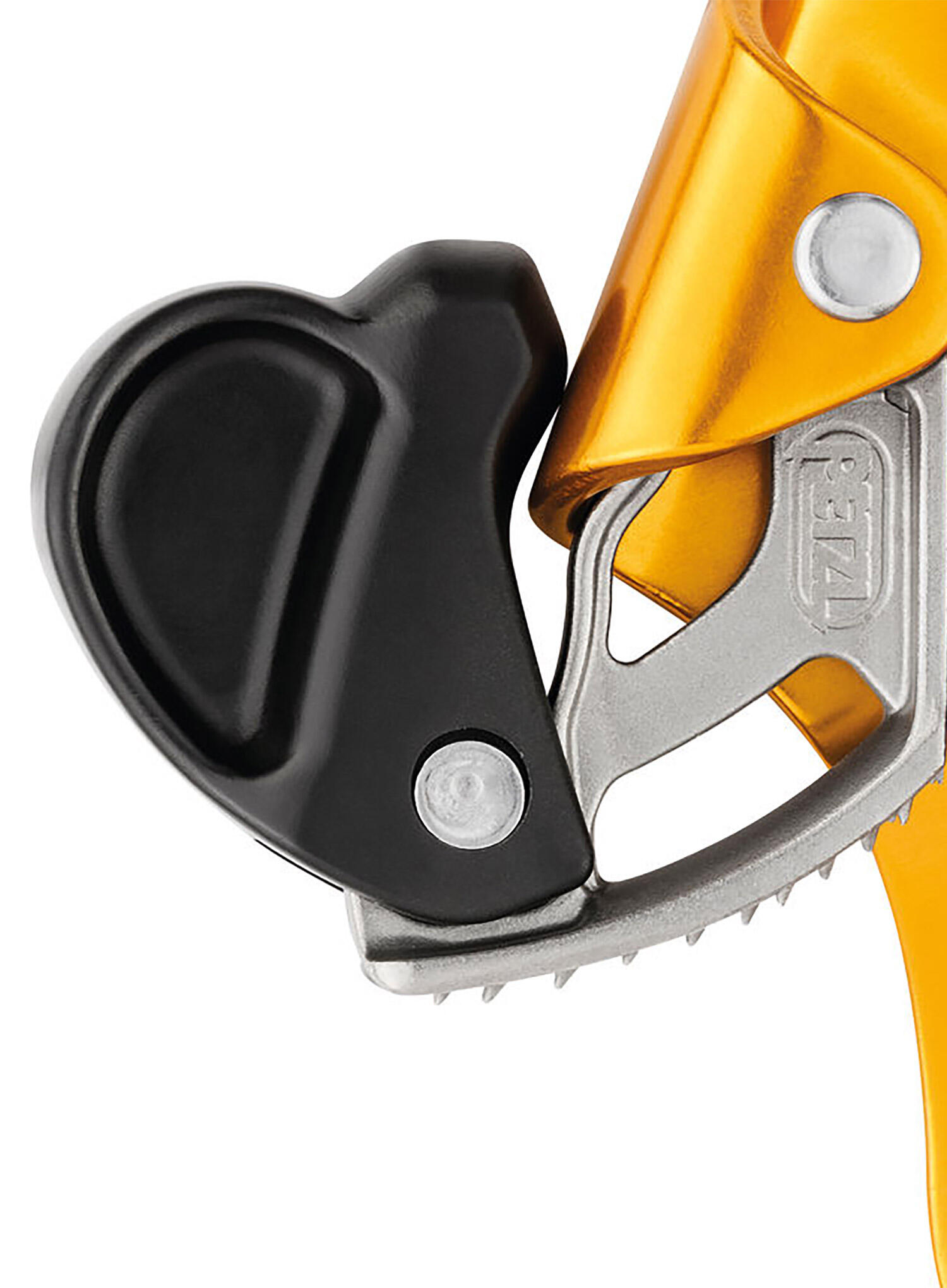 Bloccante ventrale Petzl Croll S compatto 85 g, piastra in acciaio inox, 8-11 mm 3/4