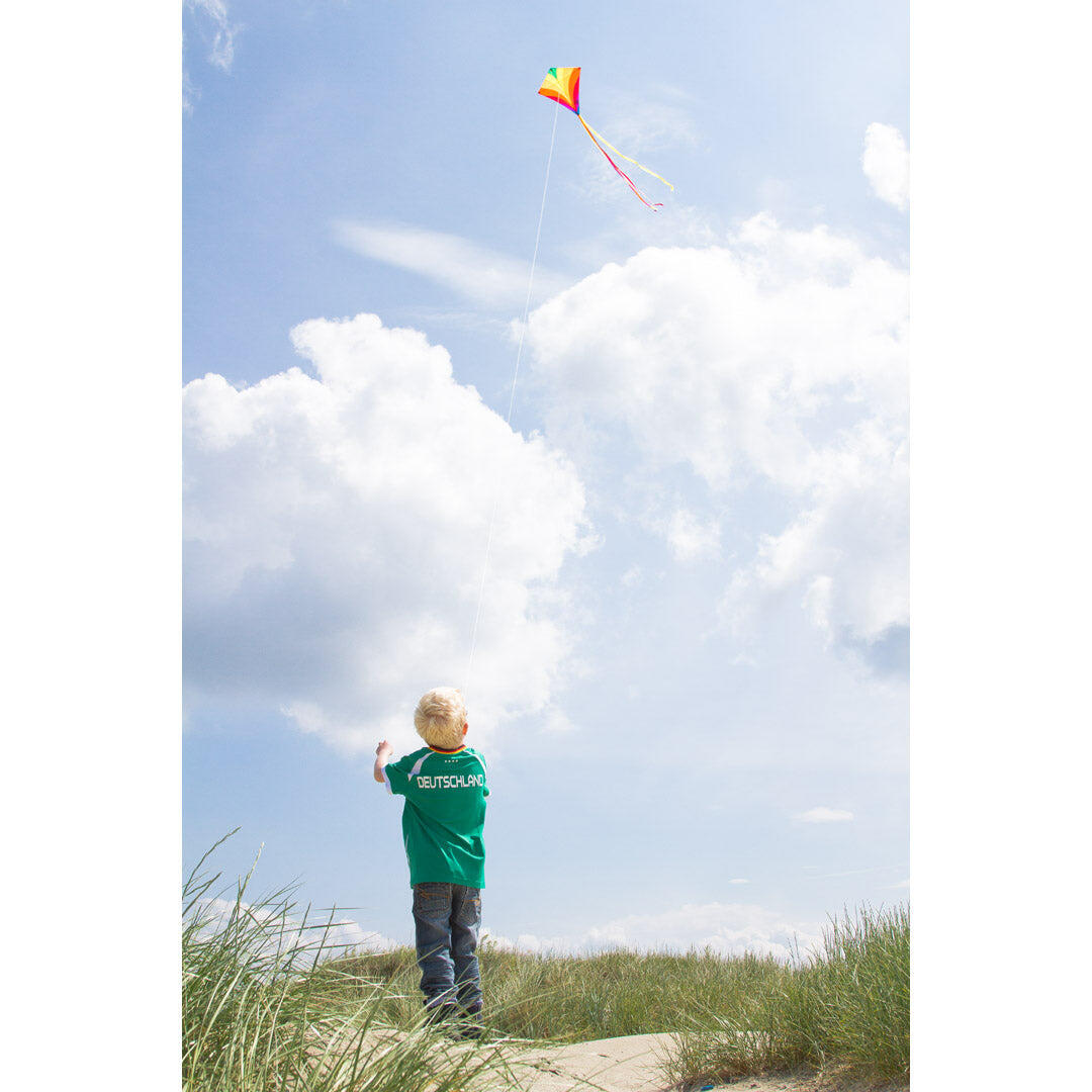 Pipa infantil HQ Eddy Rainbow 100045 Rainbow 68 x 68 cm + 200 cm de cauda 6/6