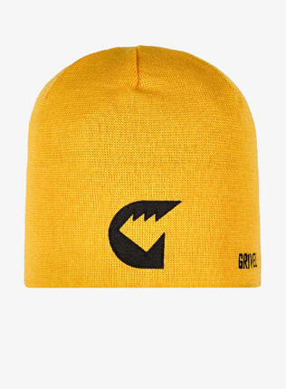 Bonnet beanie Grivel jaune en laine unisexe isolant taille universelle
